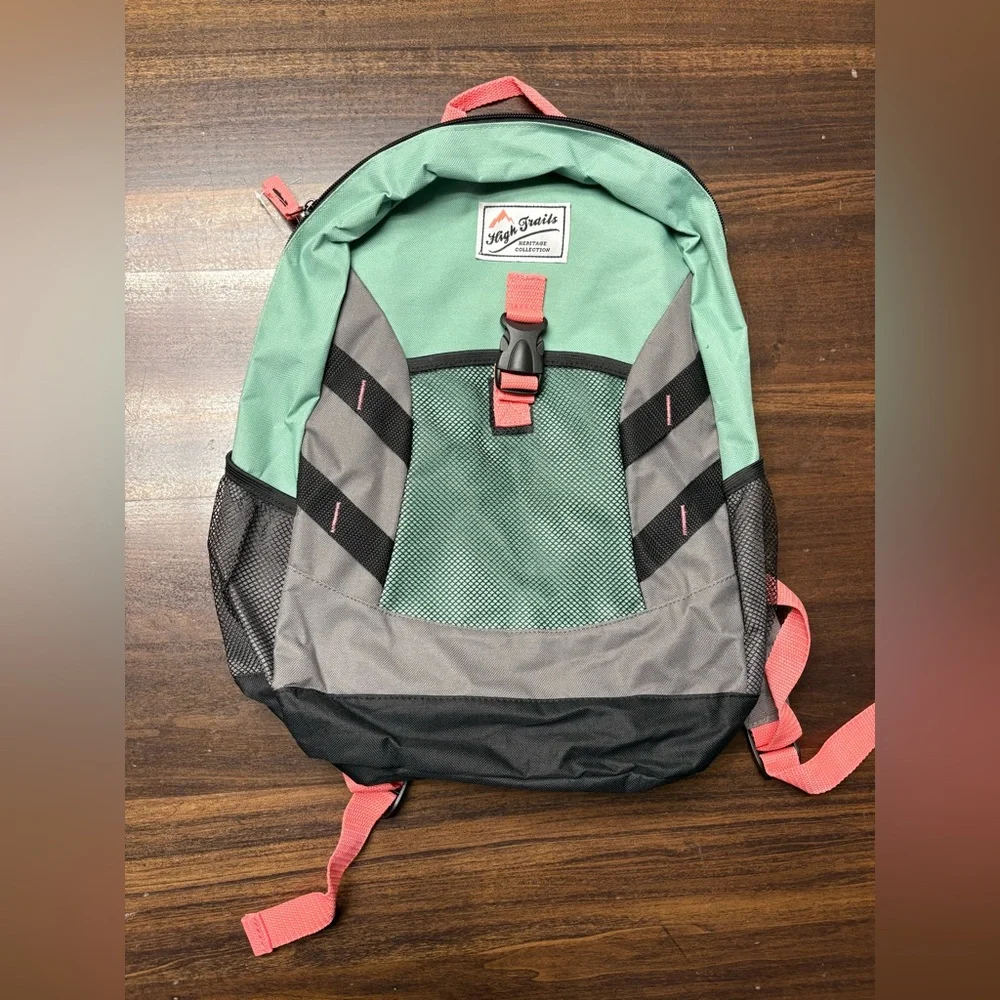 Green and Gray Men's Backpack